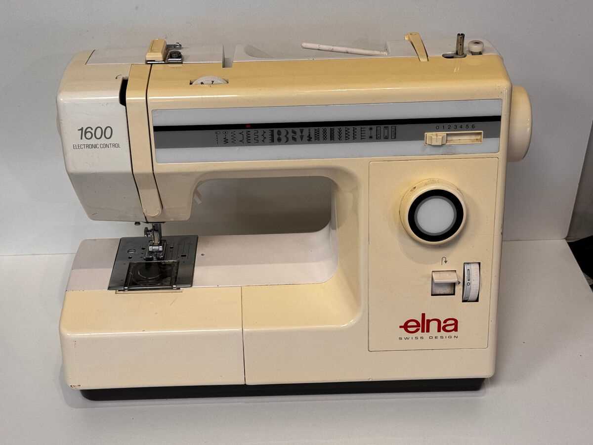 elna sewing machine repair manual