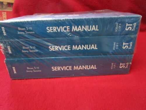 2003 gmc sonoma repair manual