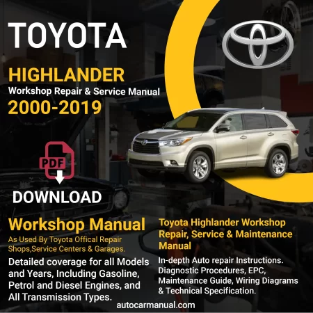 toyota highlander repair manual