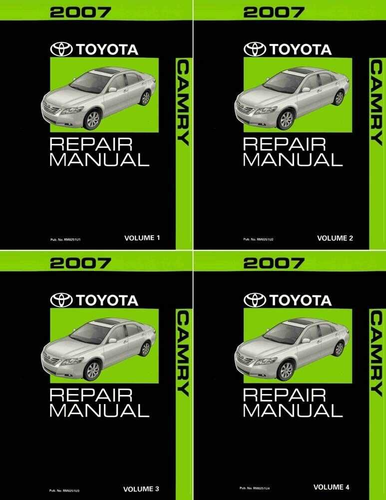 2014 toyota camry repair manual