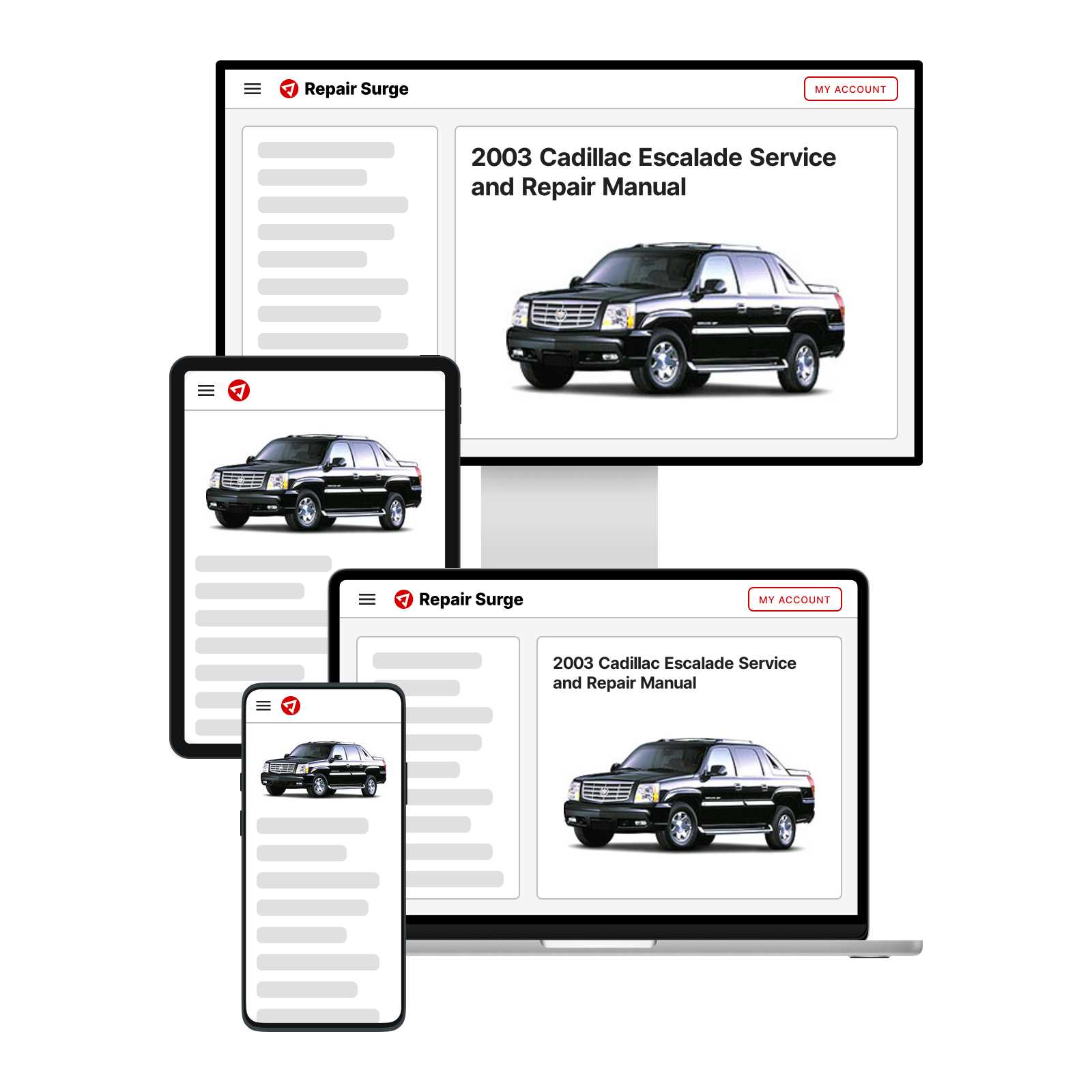 2006 cadillac escalade repair manual