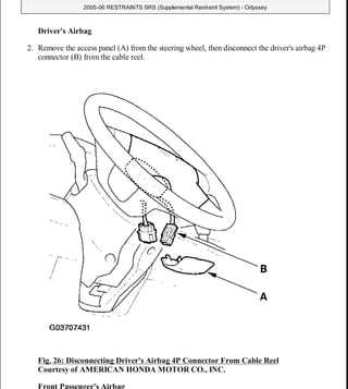 honda odyssey repair manual