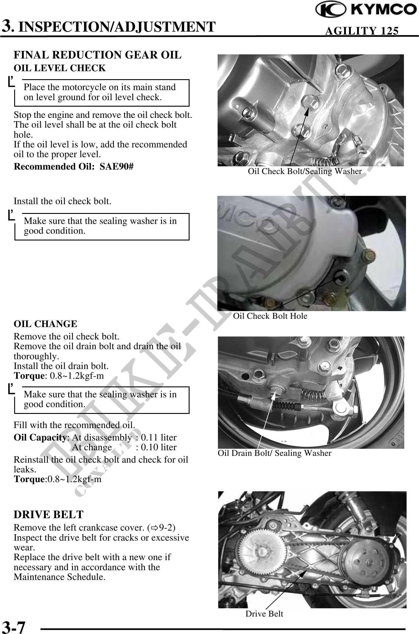 kymco agility 125 repair manual