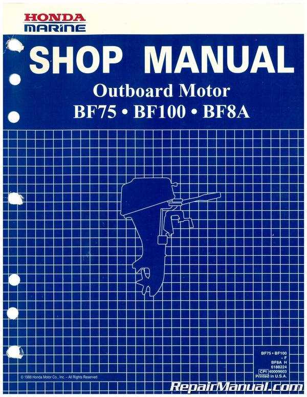 evinrude motor repair manual