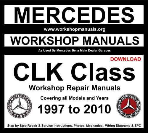 free mercedes benz repair manual