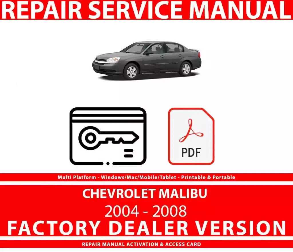 2001 chevrolet malibu repair manual