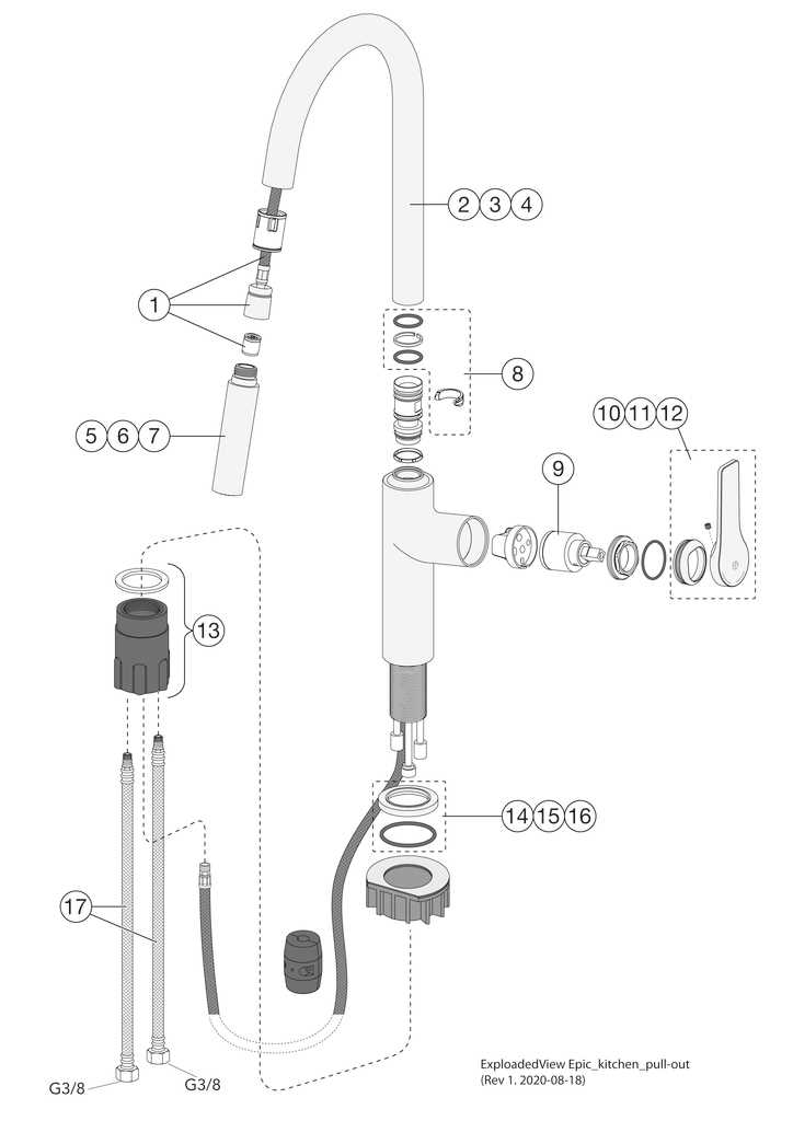 hansgrohe kitchen faucet repair manual