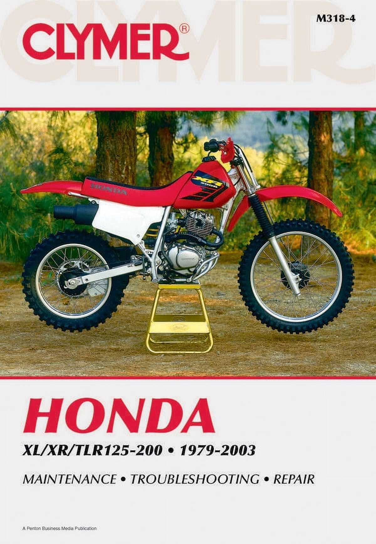 honda xl 250 repair manual