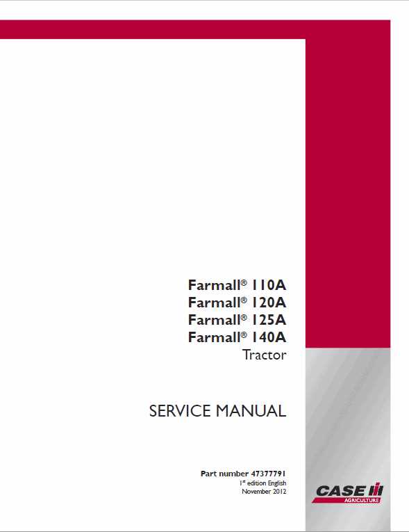 farmall 140 repair manual