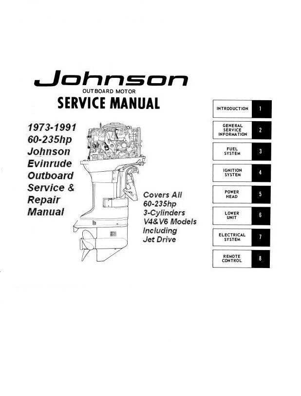 johnson 60 vro repair manual