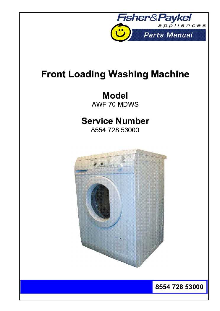 fisher paykel washing machine repair manual