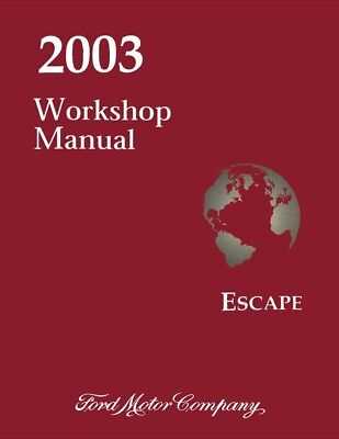 ford escape 2003 repair manual