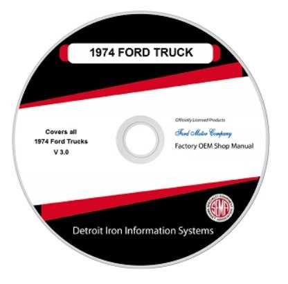 ford oem repair manual dvd