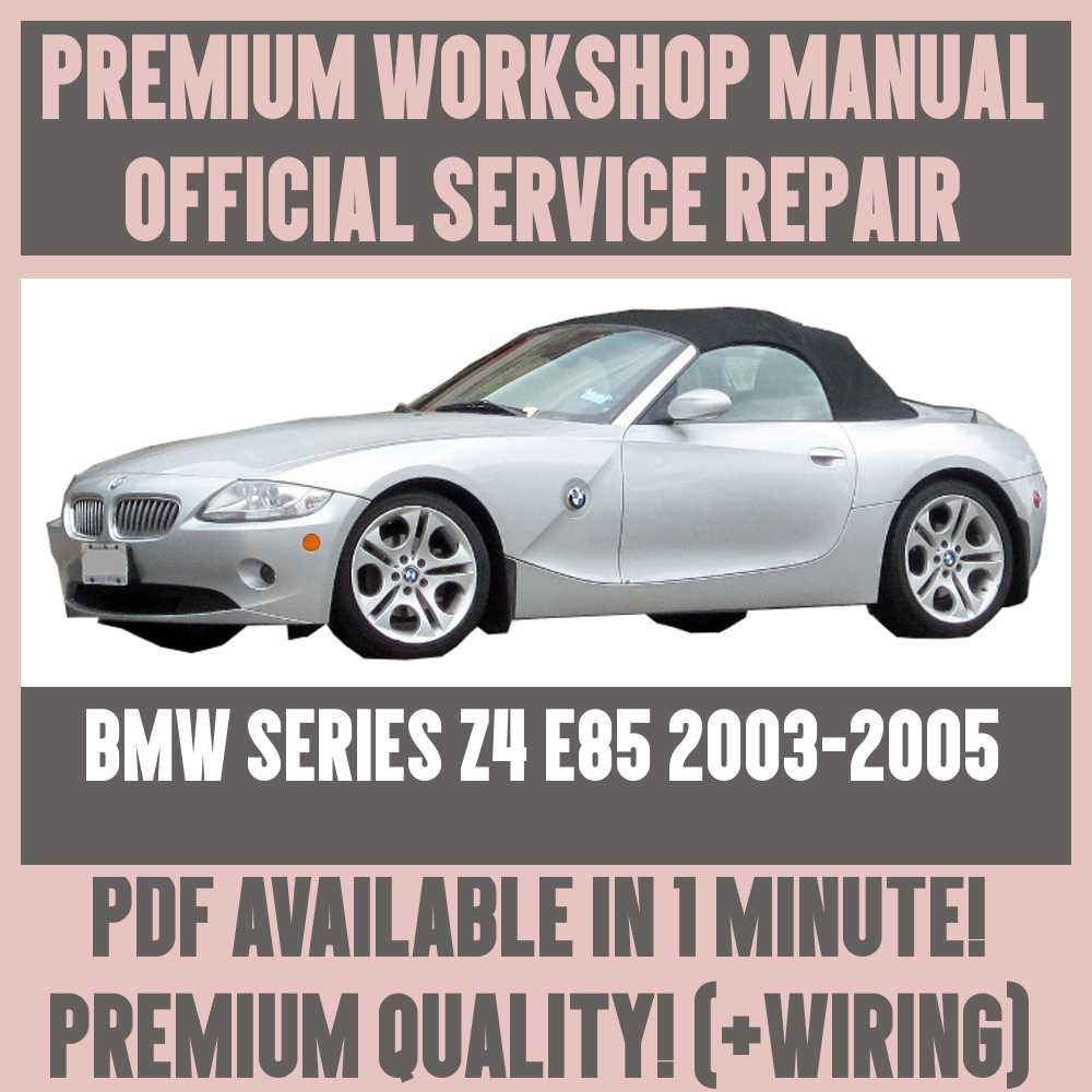 2004 bmw z4 repair manual