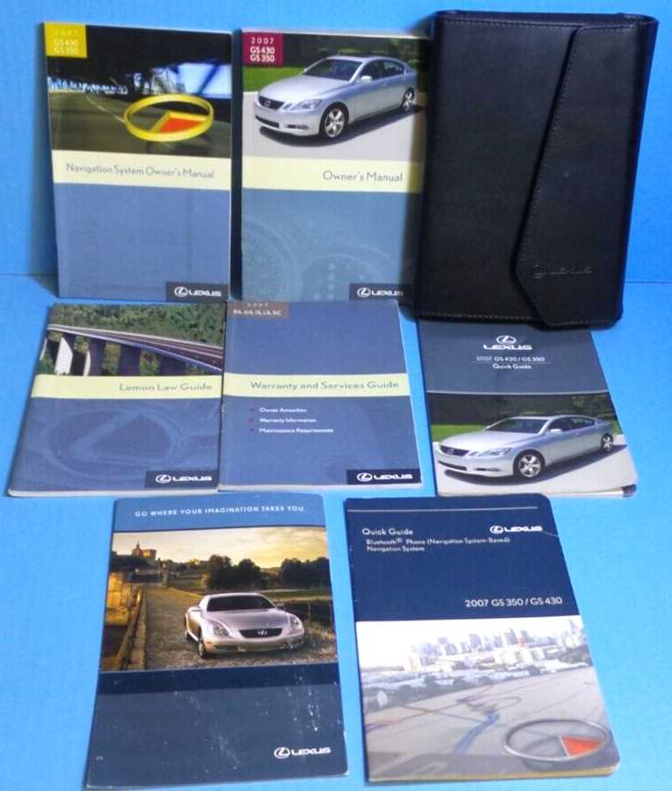 2007 lexus gs 350 repair manual