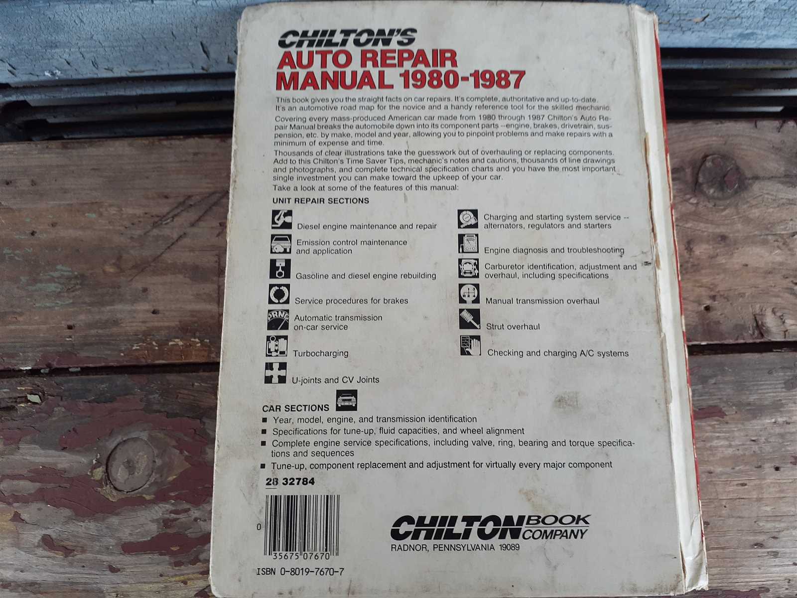 used auto repair manuals for sale