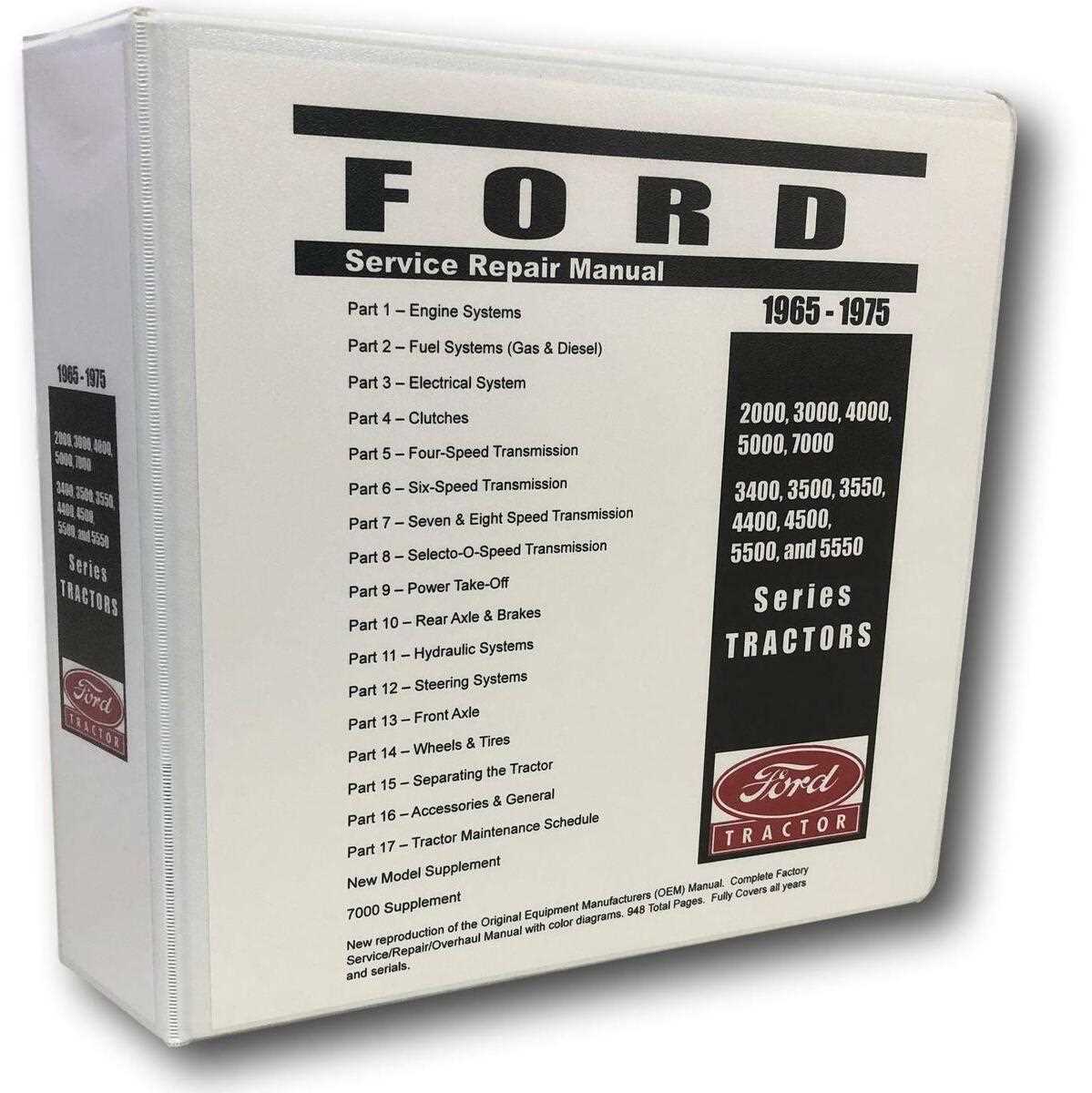 ford 3000 repair manual