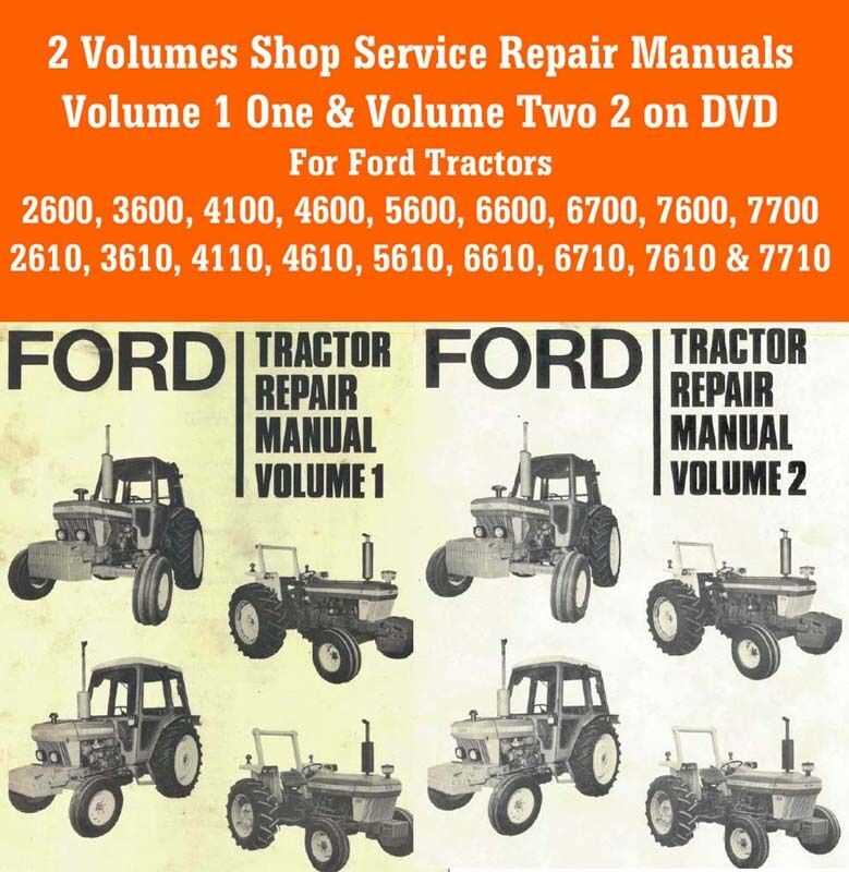 ford 4610 repair manual