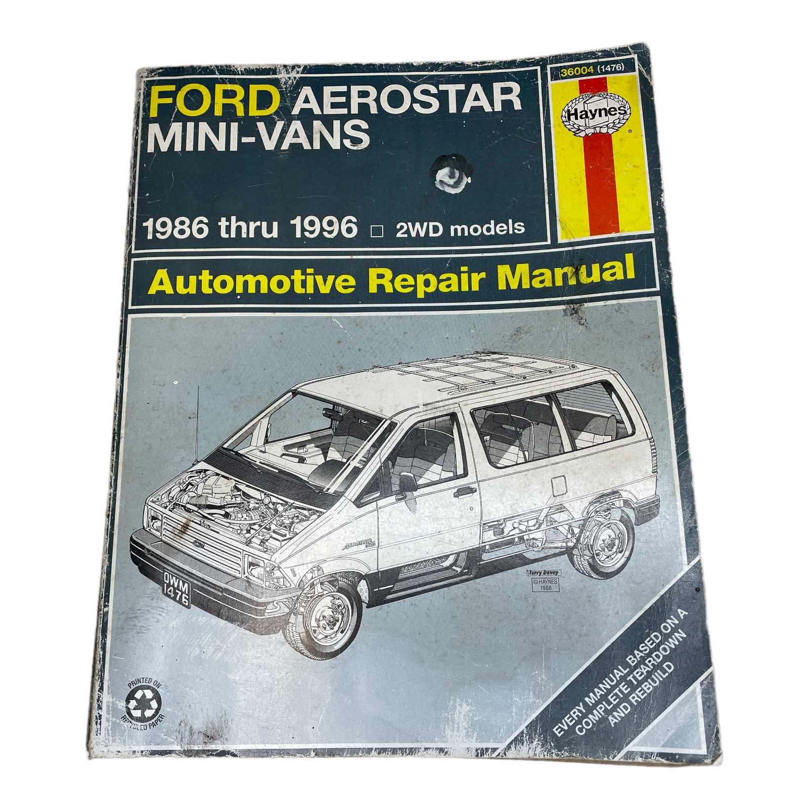 ford aerostar repair manual