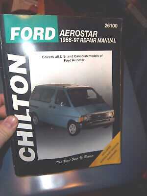 ford aerostar repair manual