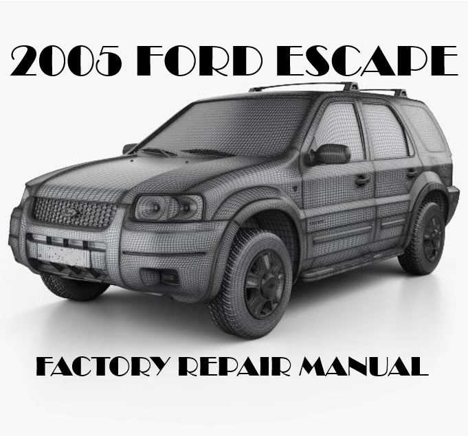 ford escape 2005 repair manual