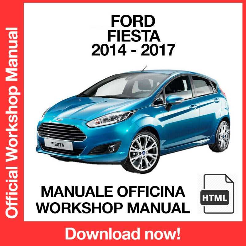 ford fiesta service and repair manual