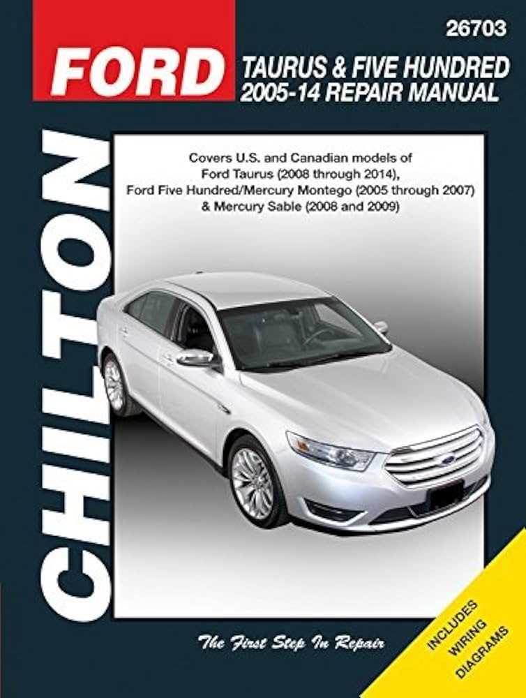 ford five hundred repair manual