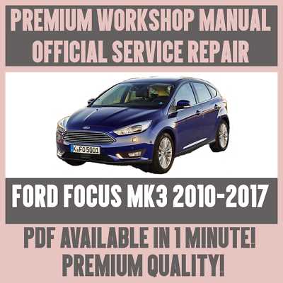 ford focus mk3 repair manual