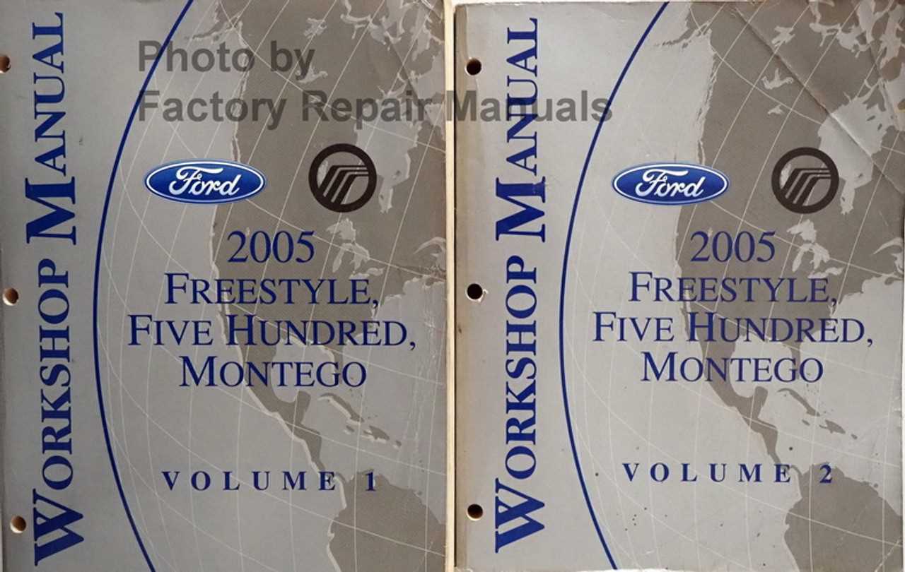 ford freestyle repair manual