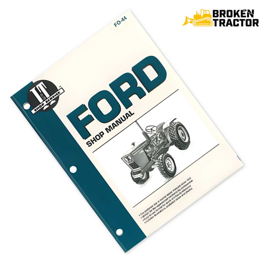 ford jubilee repair manual