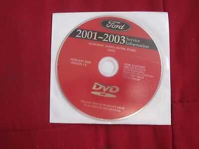 ford oem repair manual dvd