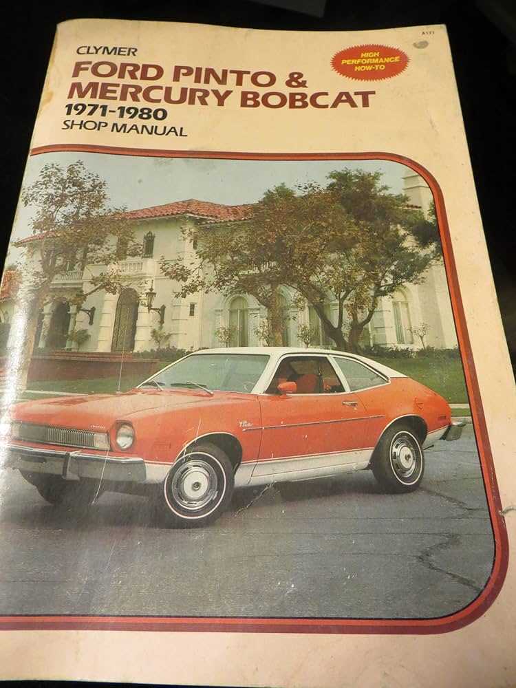 ford pinto repair manual