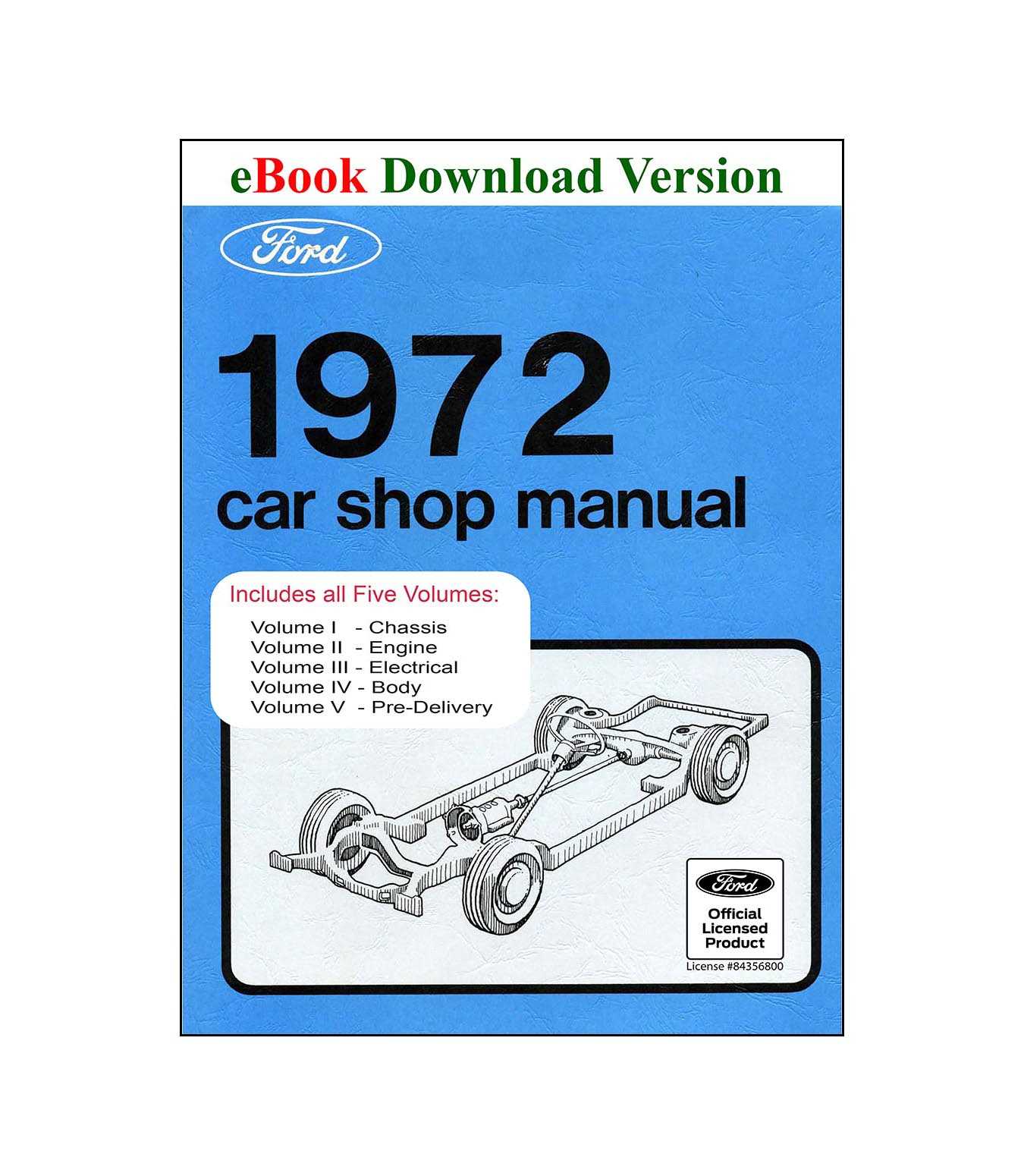 ford pinto repair manual