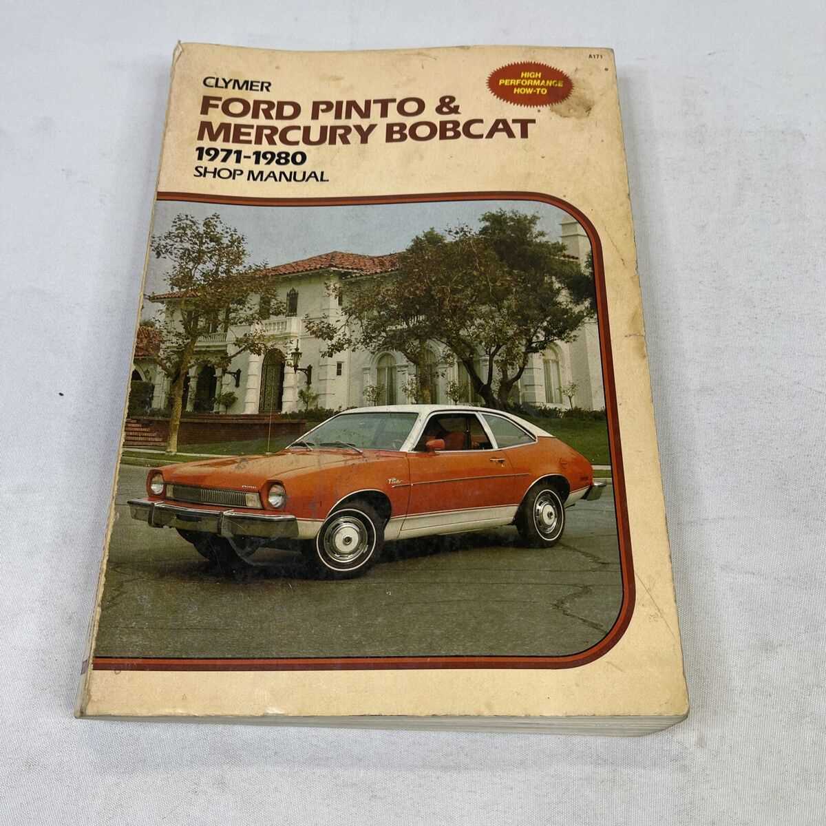 ford pinto repair manual