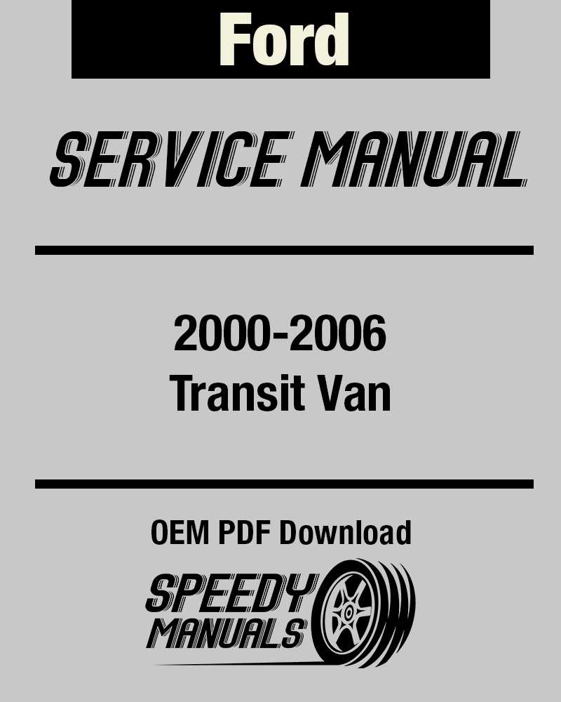 ford transit repair manual