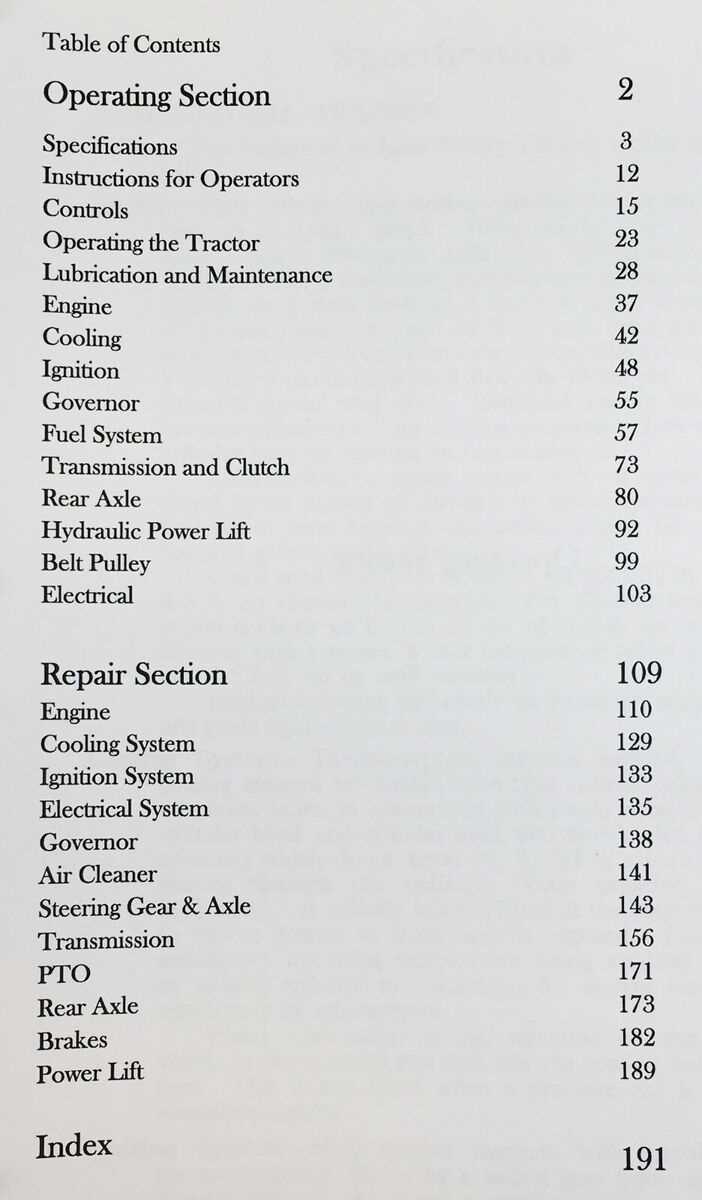 fordson major repair manual