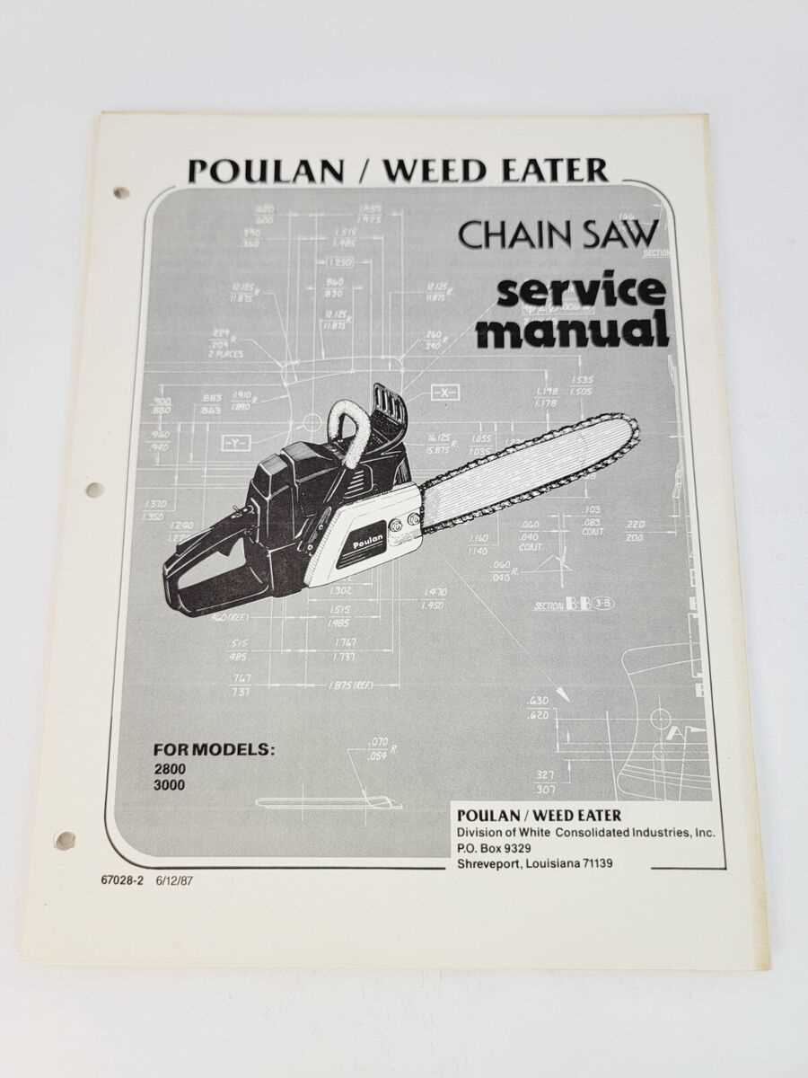 poulan pro blower repair manual