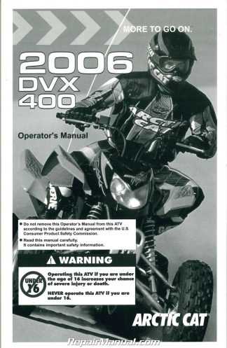 free arctic cat repair manual