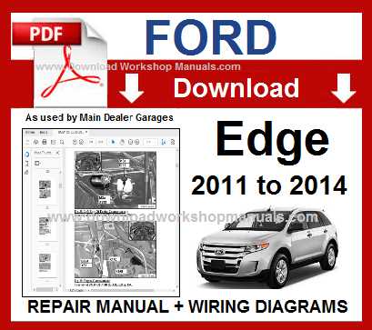 2009 ford edge repair manual