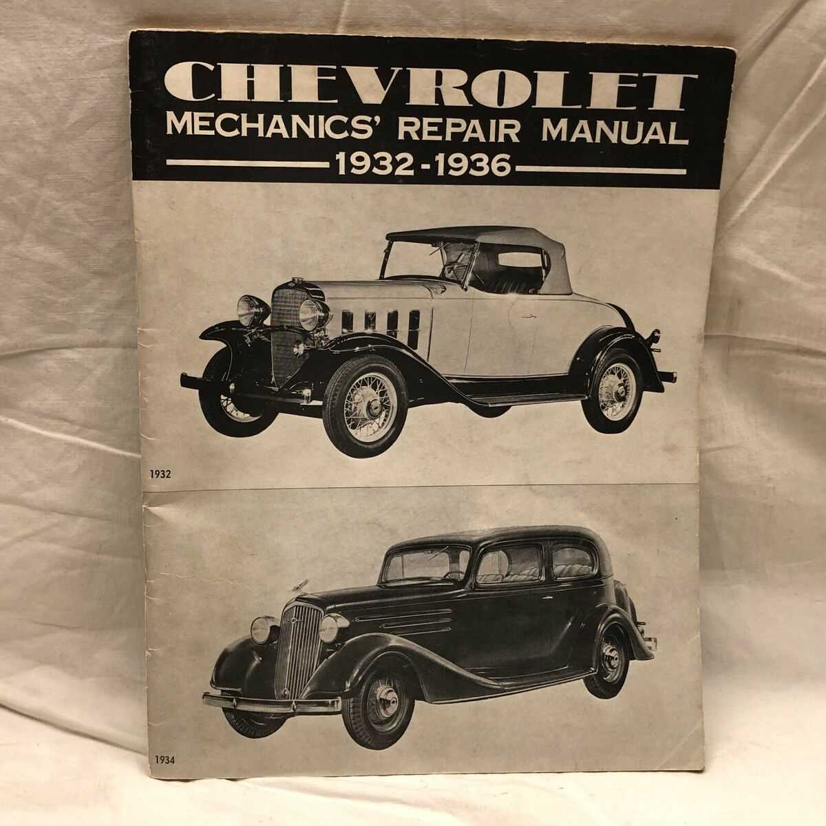 vintage car repair manuals