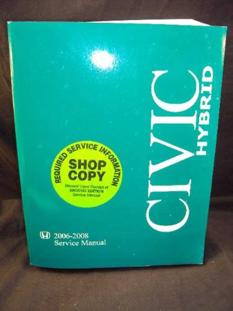 honda civic 2006 repair manual