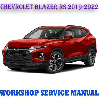 chevrolet blazer repair manual