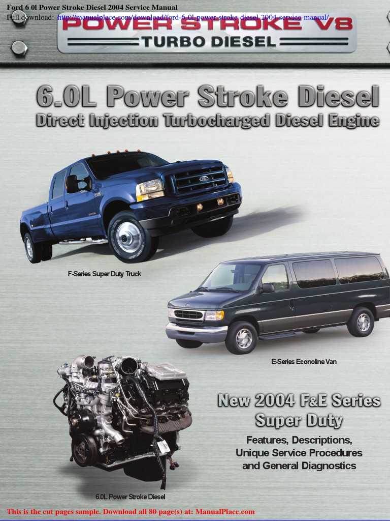 ford 6.0 repair manual