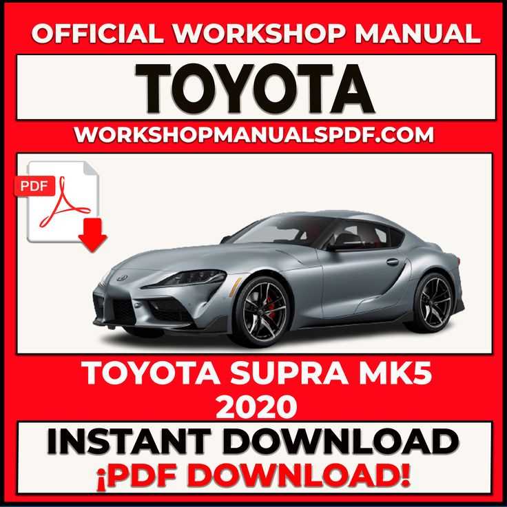 toyota supra repair manual