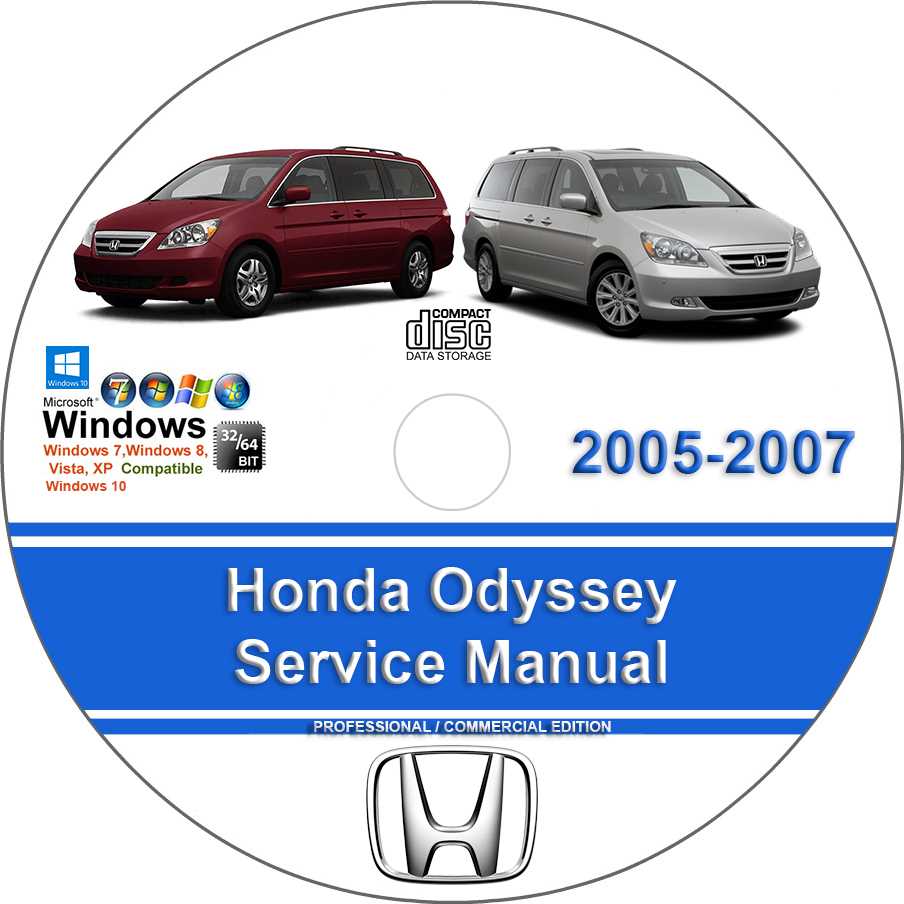 2007 honda odyssey repair manual