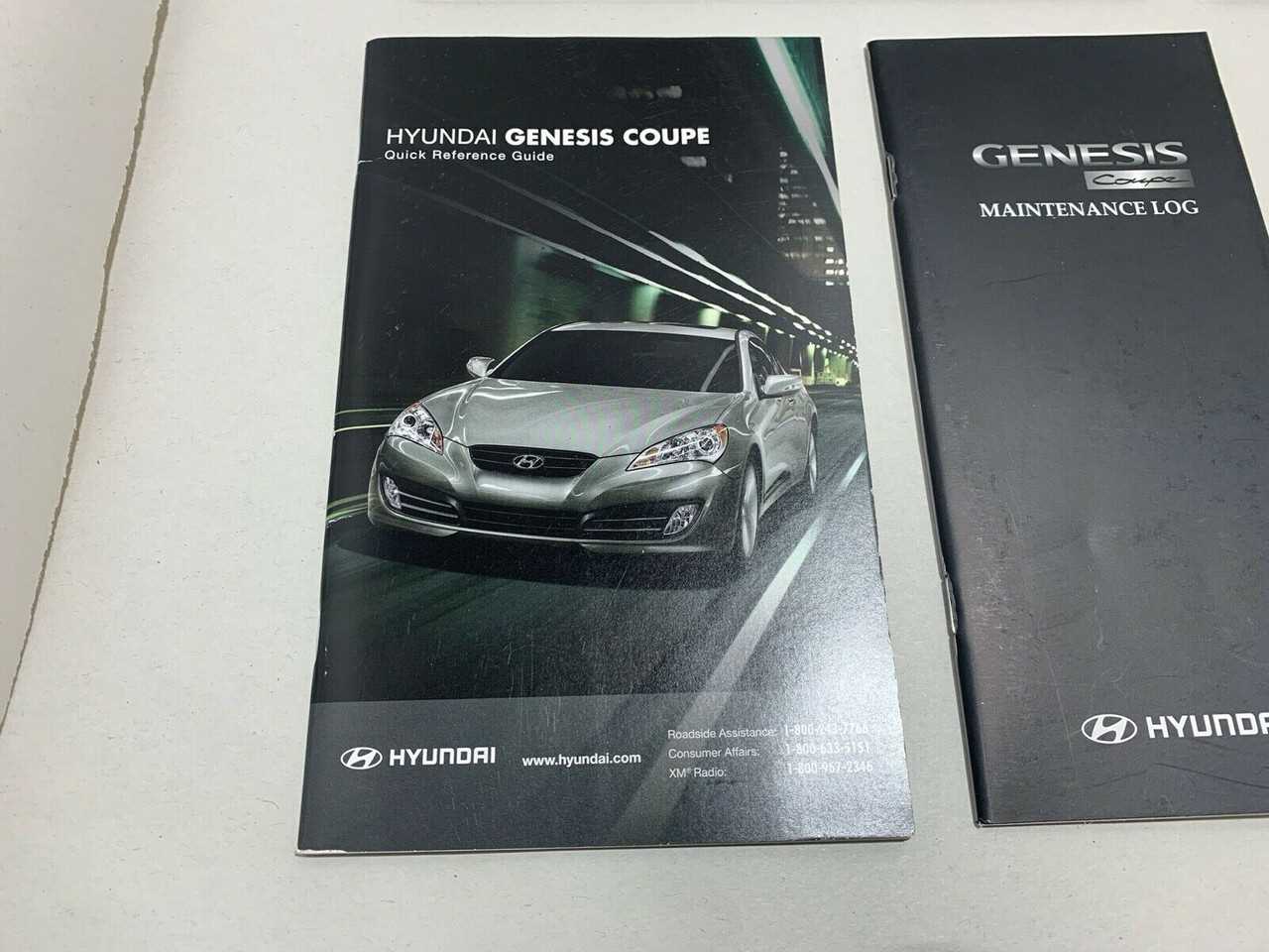 genesis coupe repair manual