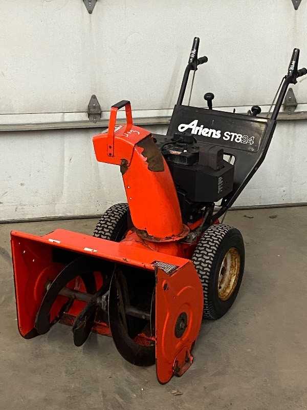 ariens st824 snowblower repair manual