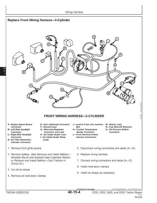 john deere 5320 repair manual