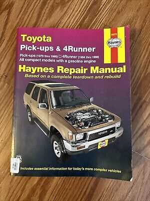 95 toyota 4runner repair manual