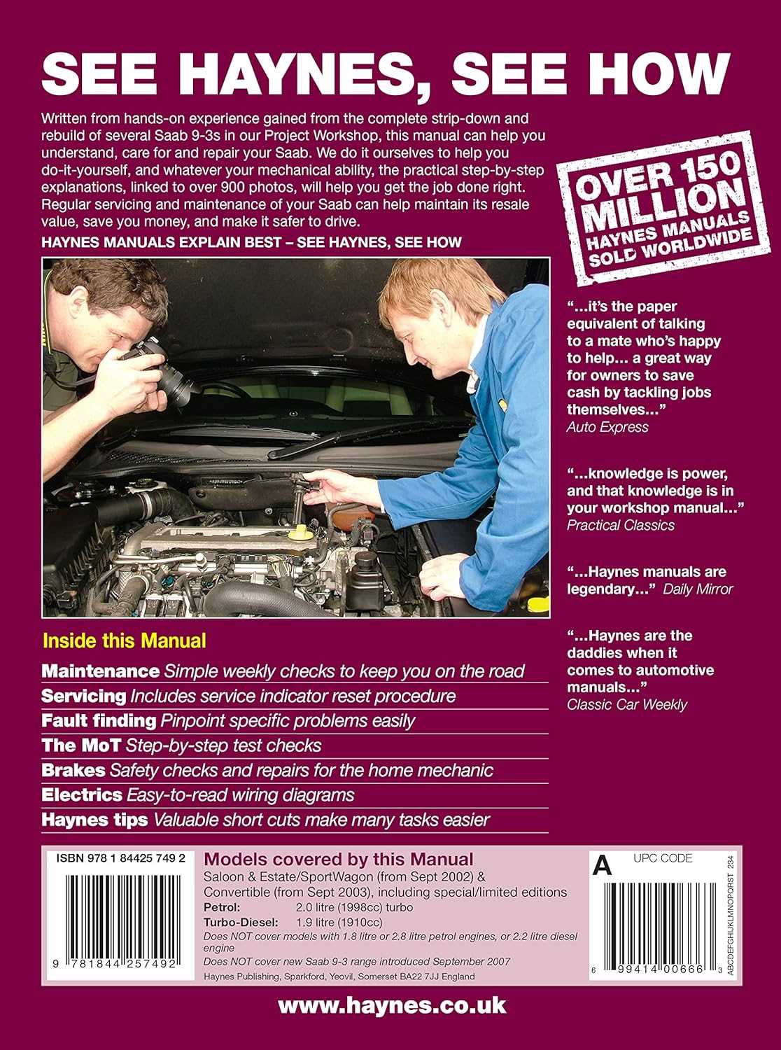 2007 saab 9 3 repair manual